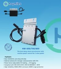 3 Hoymiles HM700 Wechselrichter